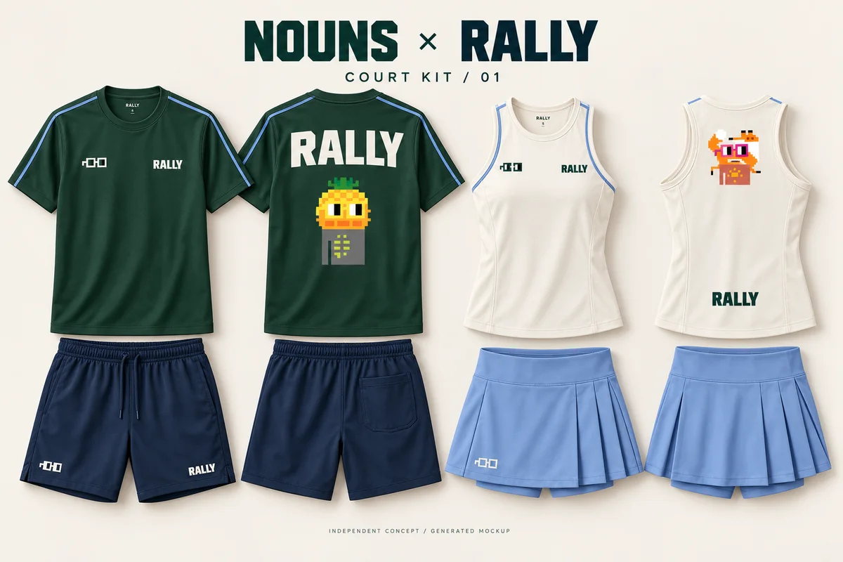 The court kit: independent Nouns × RALLY concept